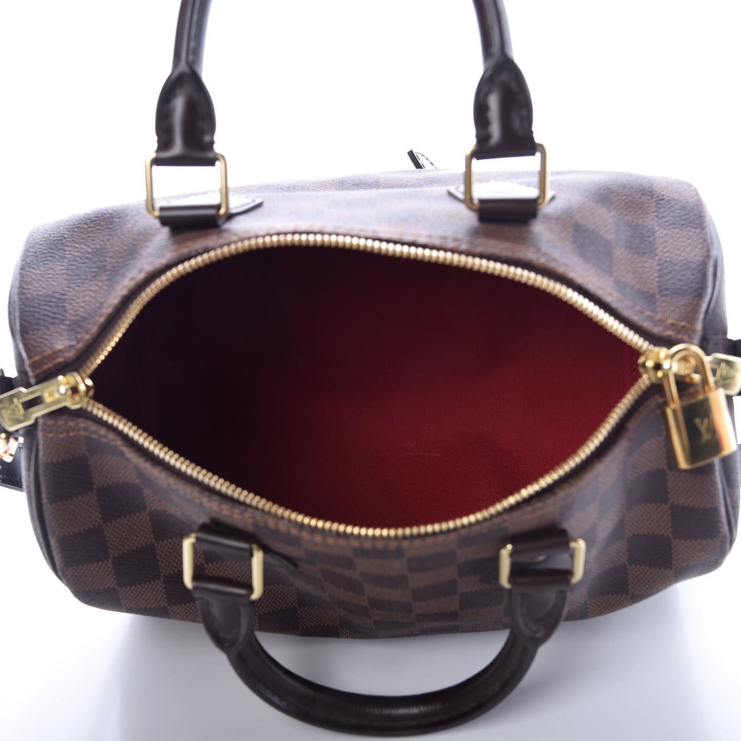 Damier Ebene Speedy Bandouliere 25