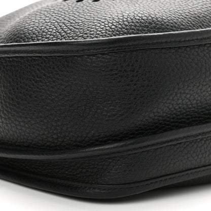 Hermes Taurillon Clemence Evelyne III PM Black 9 of 11