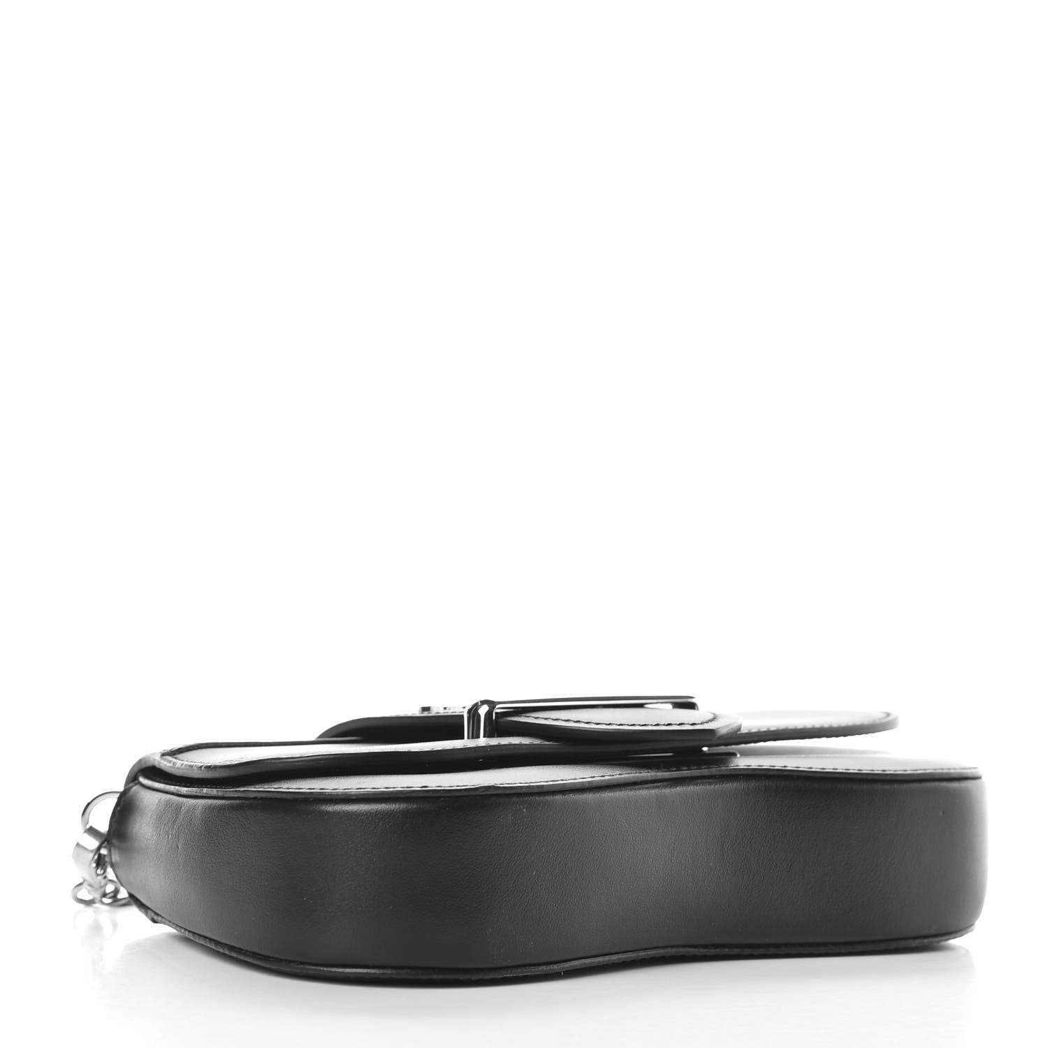 Prada City Calfskin Sidonie Convertible Chain Bag Black 4 of 10