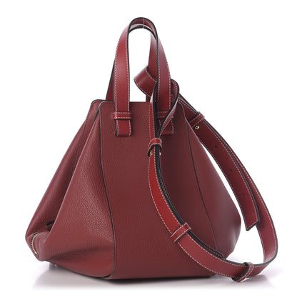 Loewe Calfskin Small Hammock Shoulder Bag Dark Red 4 of 13