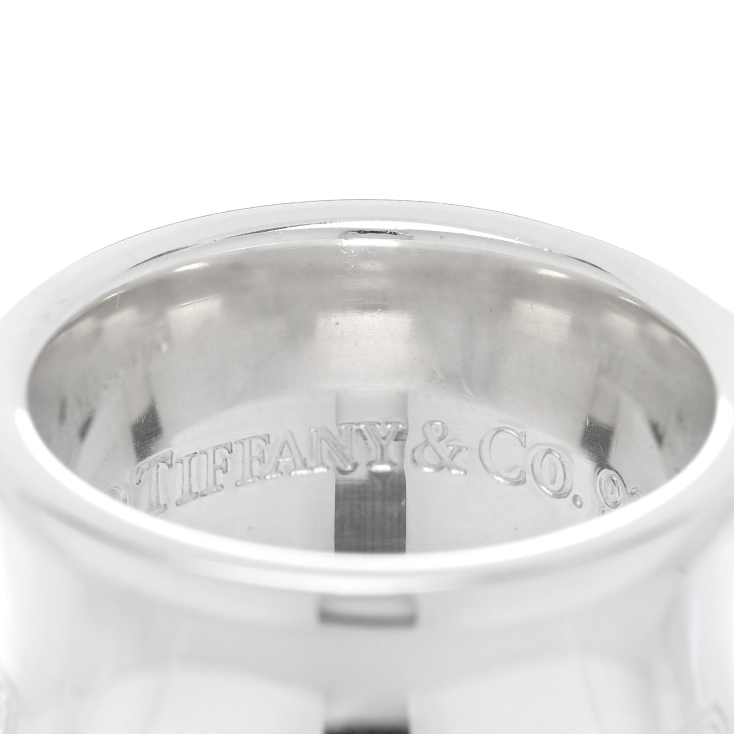 Sterling Silver Wide 1837 Band Ring 48 4.5