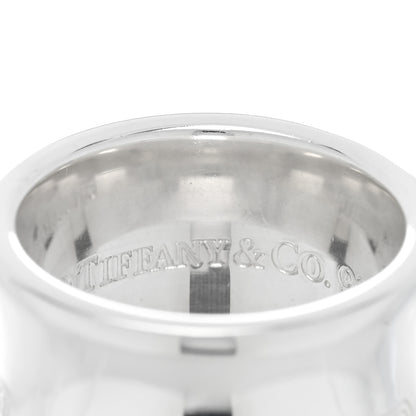Tiffany Sterling Silver Wide 1837 Band Ring 48 4.5 3 of 3