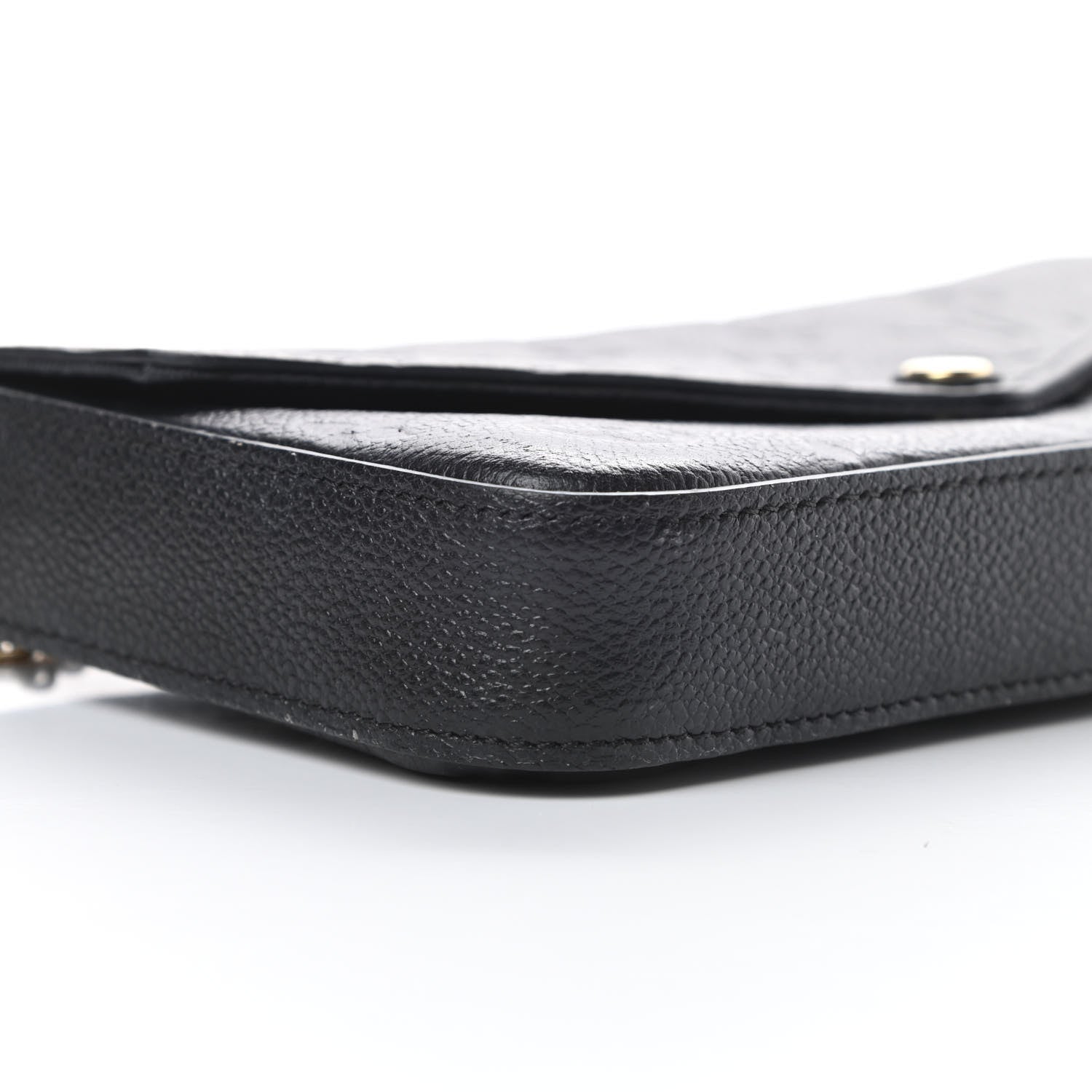Louis Vuitton Empreinte Pochette Felicie Chain Wallet Black 12 of 19