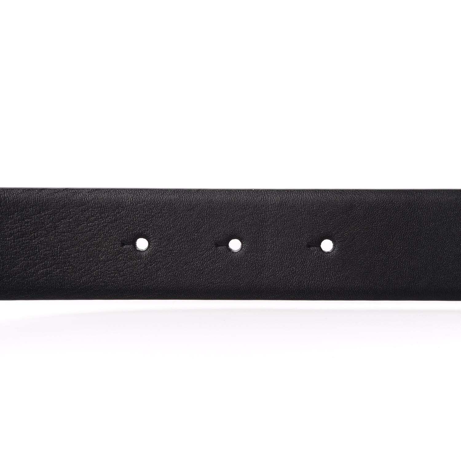 Chanel Calfskin CC Reversible Belt 80 32 Black Burgundy 5 of 6