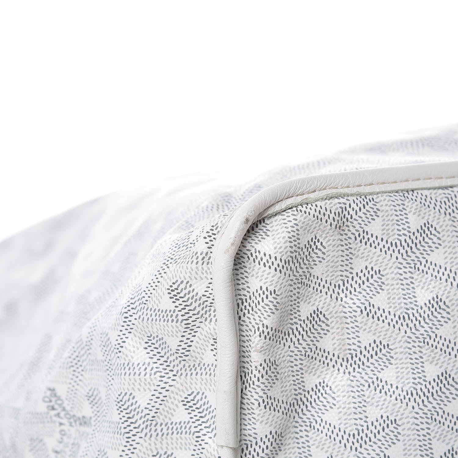 Goyard Goyardine Reversible Anjou GM White 13 of 14