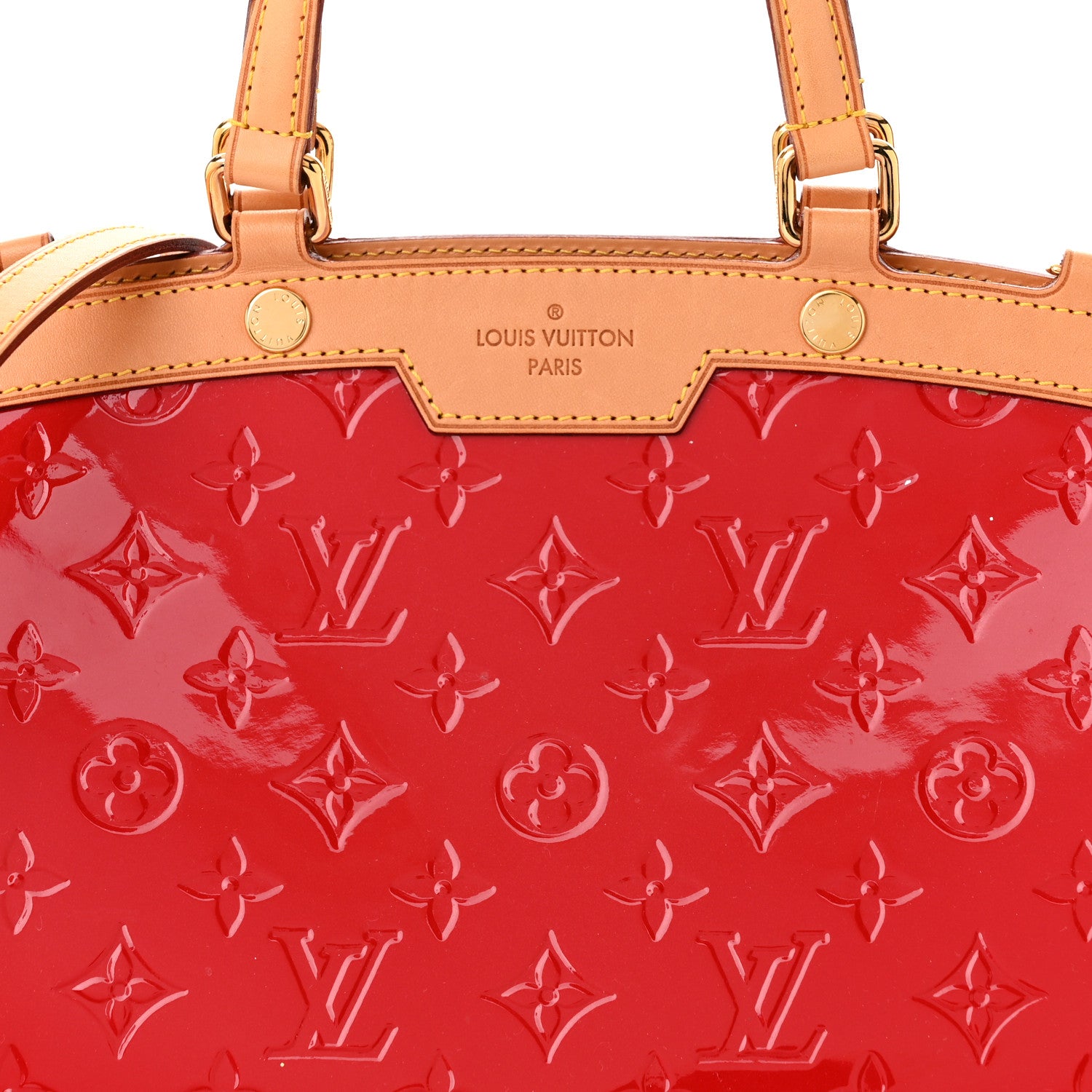 Louis Vuitton Vernis Brea MM Cerise 8 of 10