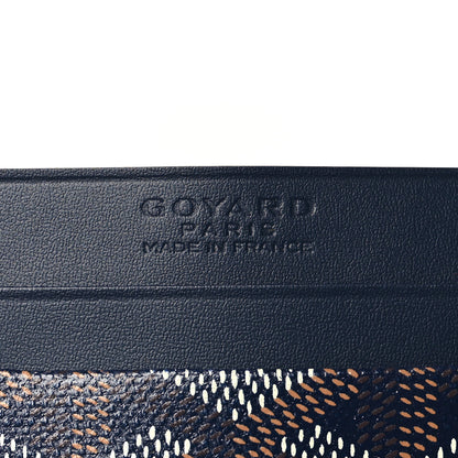 Goyard Goyardine Saint Sulpice Card Holder Navy 6 of 7