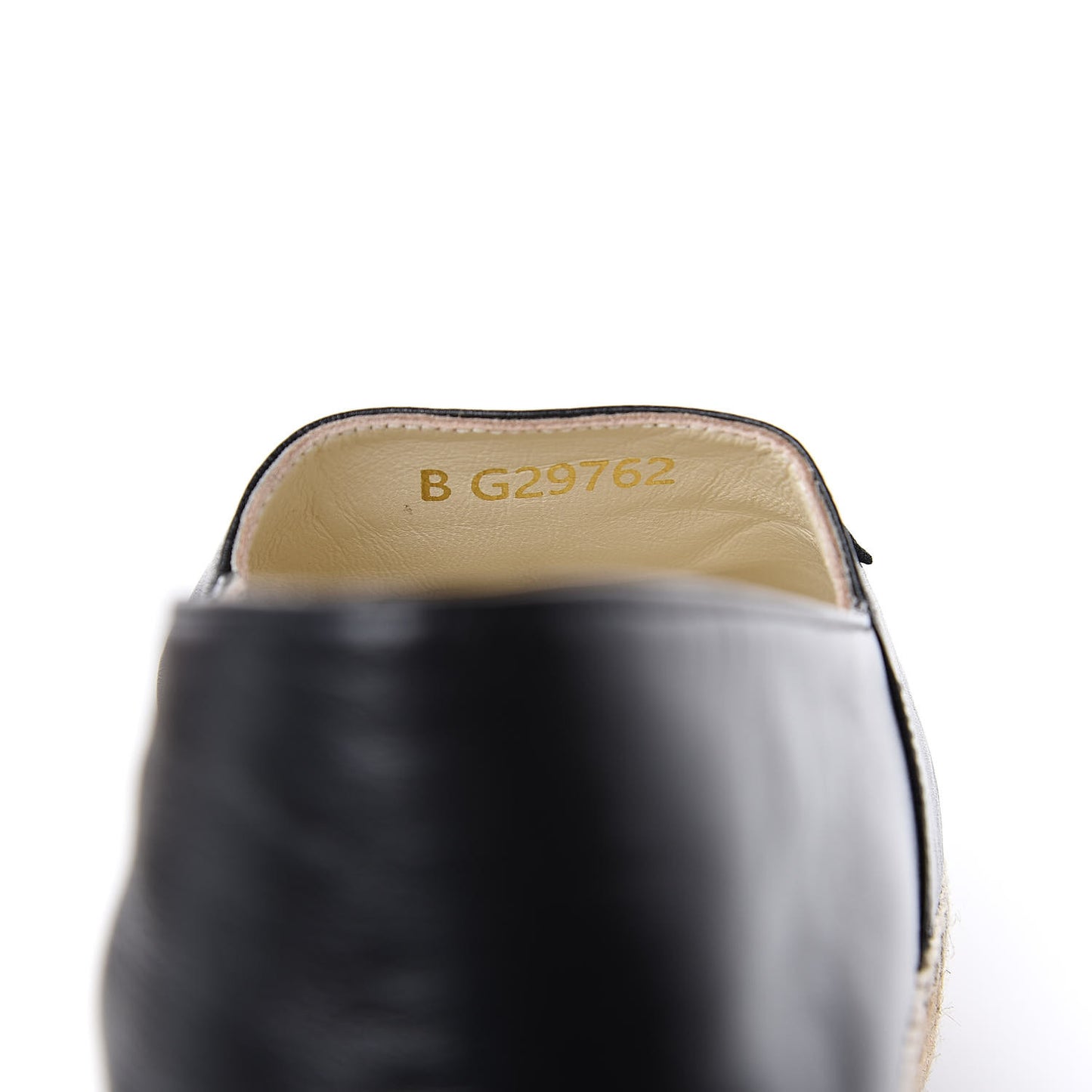 Lambskin CC Espadrilles 41 Black
