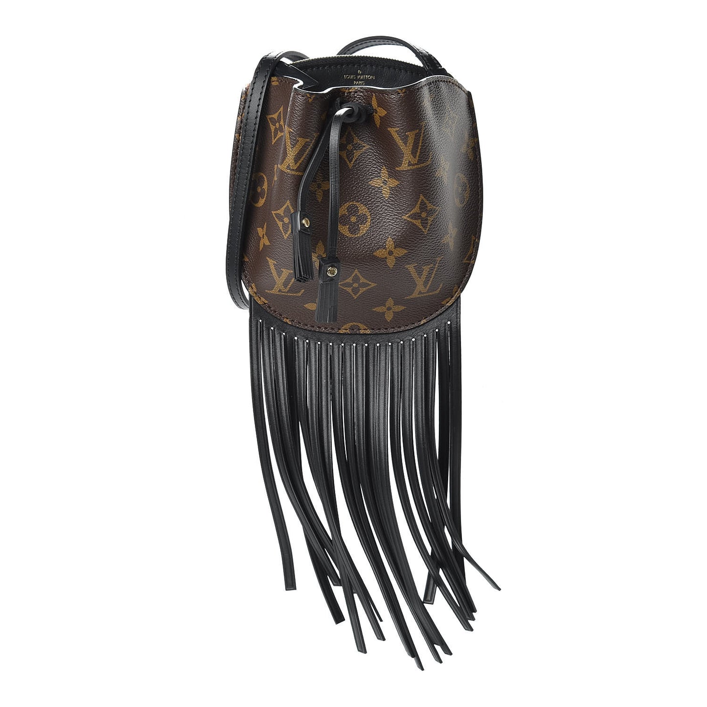Monogram Fringed Mini Noe