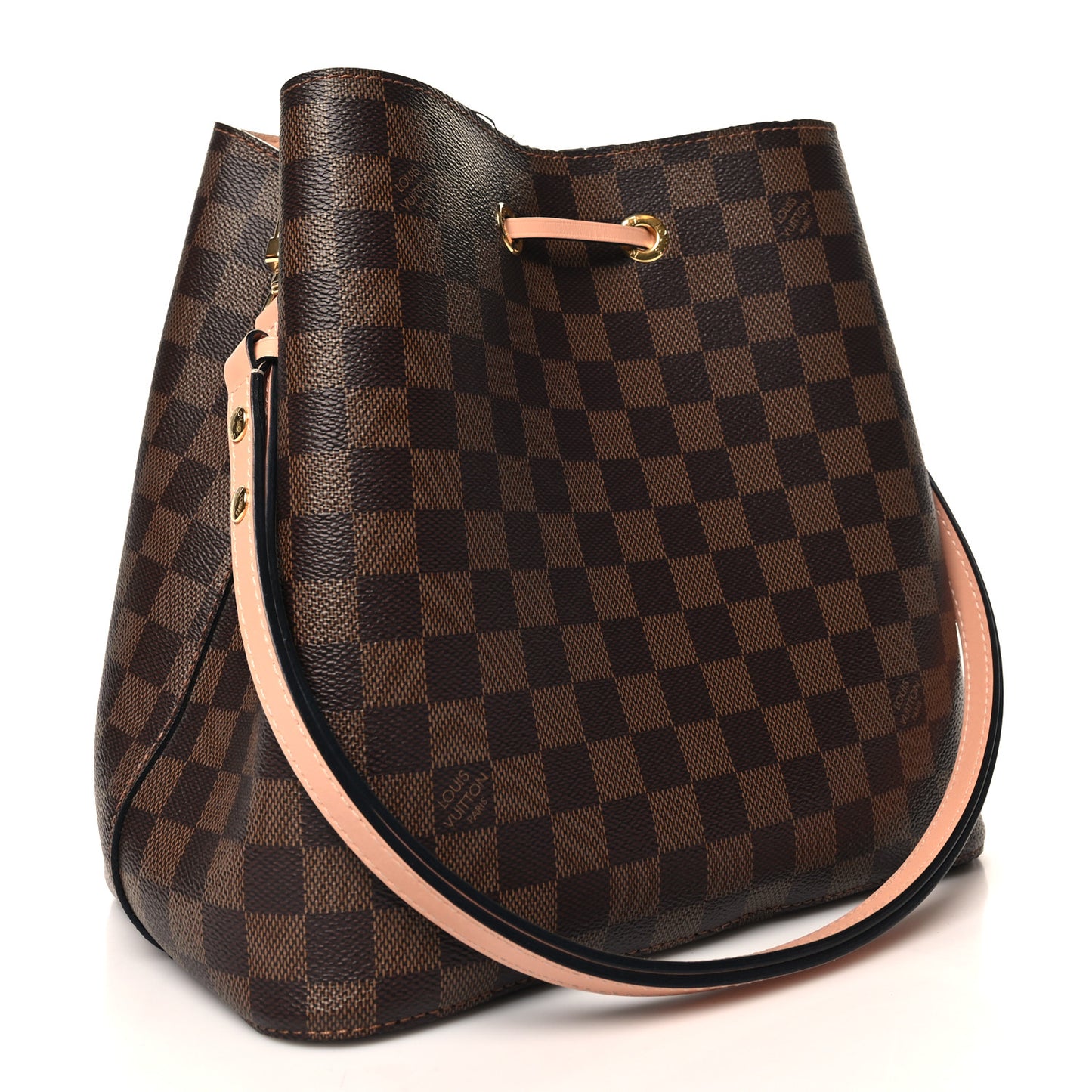 Damier Ebene Neonoe MM Venus Pink
