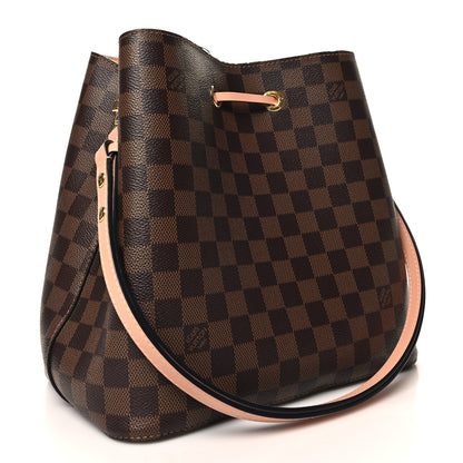 Louis Vuitton Damier Ebene Neonoe MM Venus Pink 3 of 12