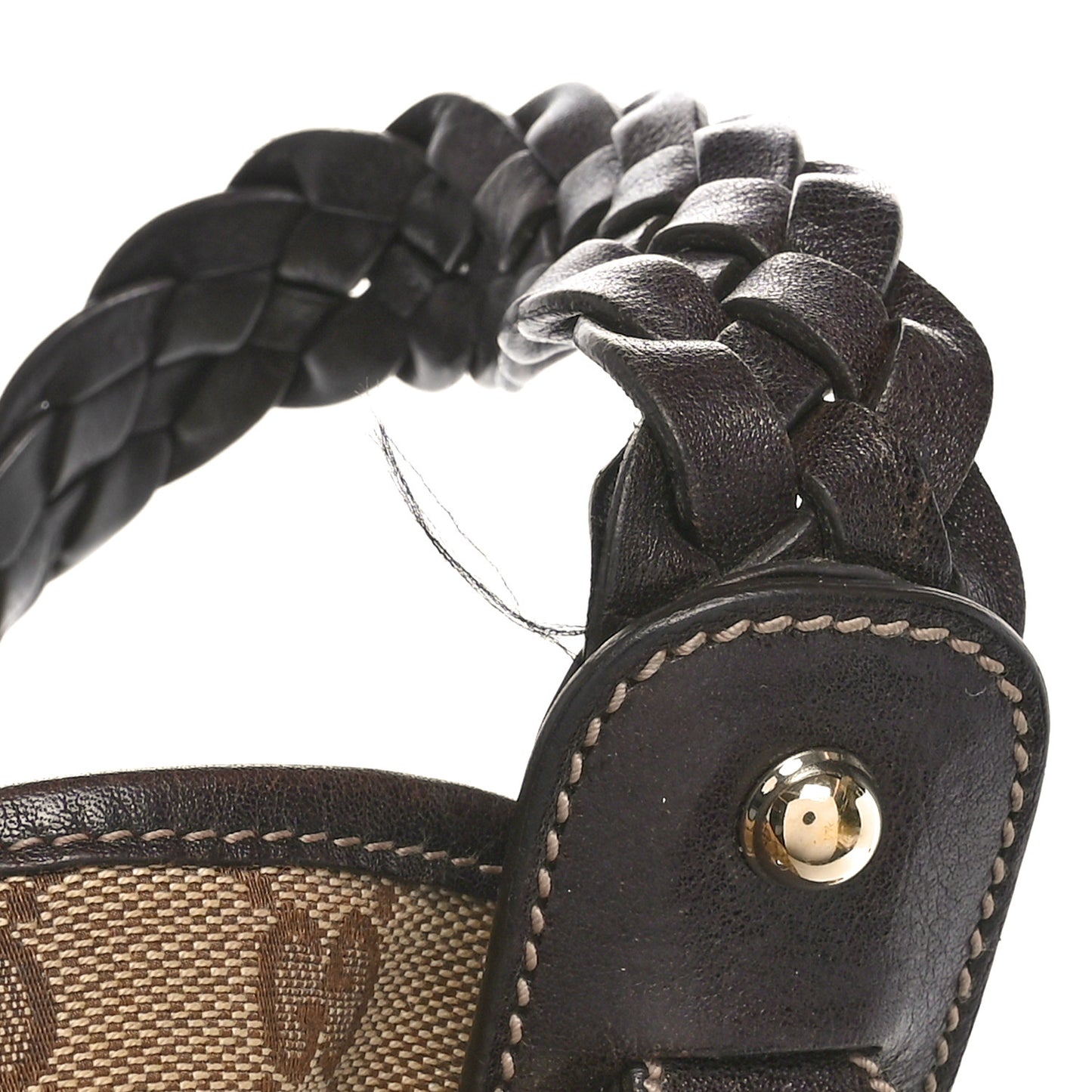 Monogram Medium Pelham Shoulder Bag Dark Brown