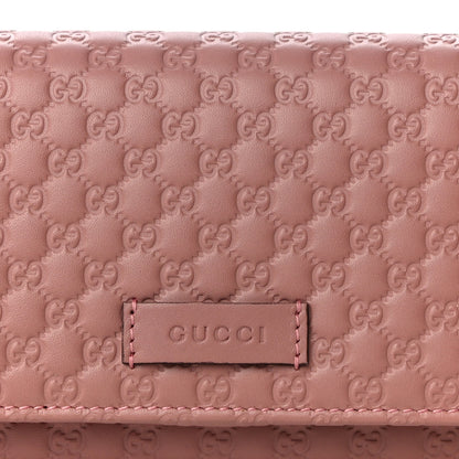 Gucci Soft Microguccissima Continental Wallet Soft Pink 8 of 11