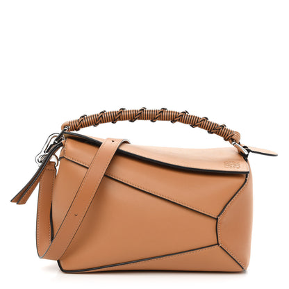 Loewe Calfskin Small Puzzle Edge Bag Tan 1 of 8