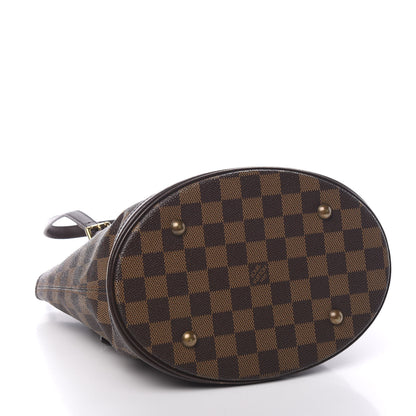 Louis Vuitton Damier Ebene Marais Bucket 23 4 of 10