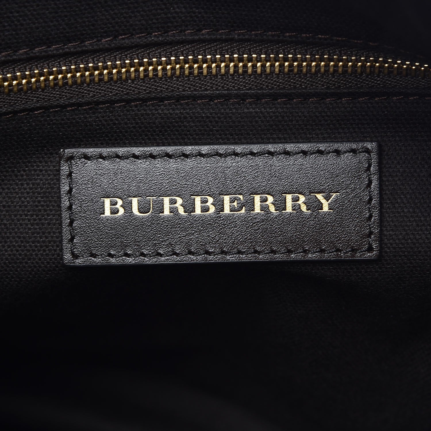 Burberry Haymarket Check Small Salisbury Tote Chocolate 6 of 8