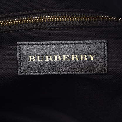Burberry Haymarket Check Small Salisbury Tote Chocolate 6 of 8