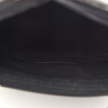 Balenciaga Coated Canvas Losange Monogram Explorer Belt Bag Black Grey 5 of 9