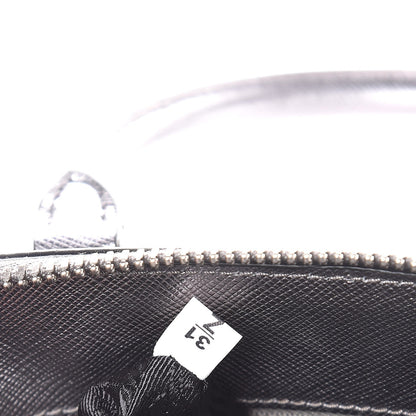 Prada Saffiano Lux Small Promenade Tote Cromo 8 of 8