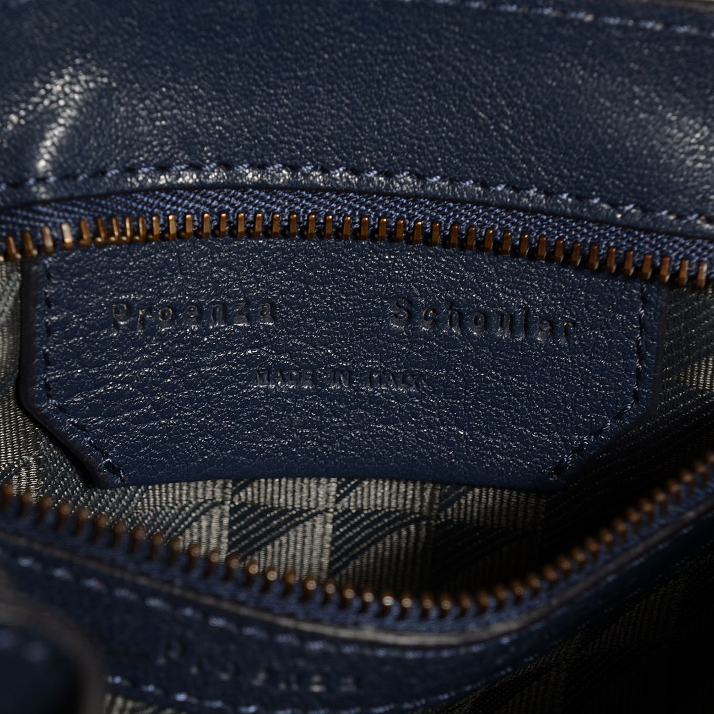 Lambskin PS1 Pouch Messenger Bag Midnight