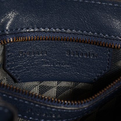 Proenza Schouler Lambskin PS1 Pouch Messenger Bag Midnight 9 of 12