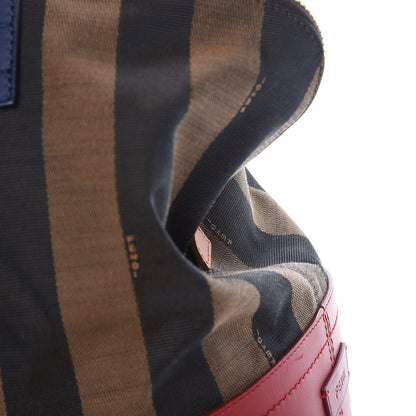 Fendi Pequin Cuoio Vegetale 2Bag Tobacco Rosso Blue Mirto Miele 24 of 25