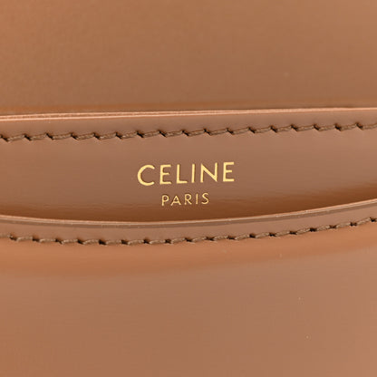 Celine Shiny Calfskin Besace Clea Triomphe Bronze 7 of 13
