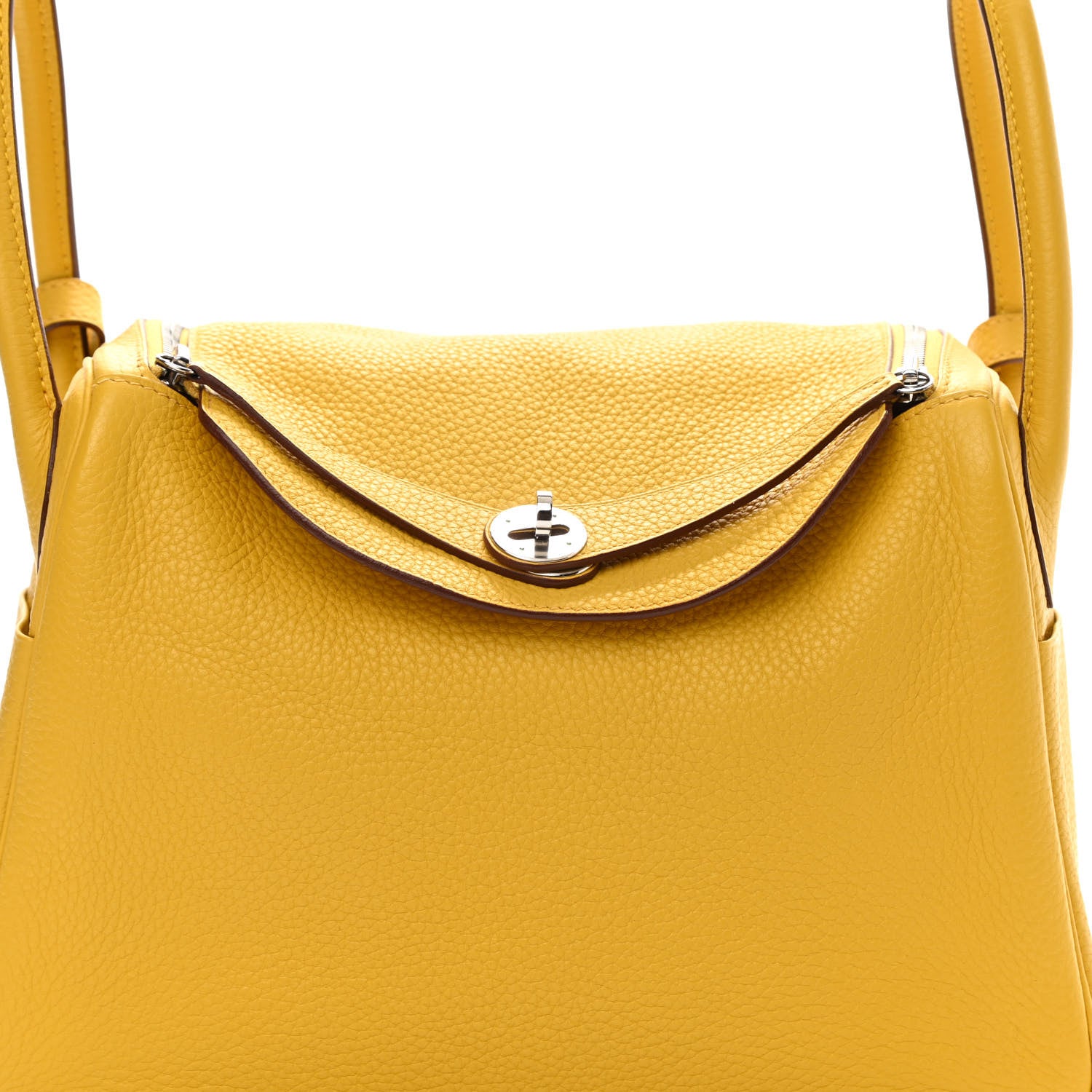 Hermes Taurillon Clemence Lindy 30 Soleil 7 of 9