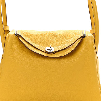 Hermes Taurillon Clemence Lindy 30 Soleil 7 of 9