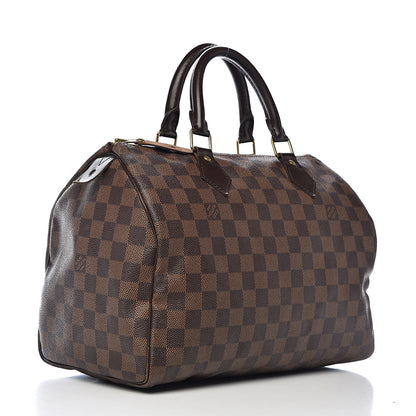Louis Vuitton Damier Ebene Speedy 30 3 of 23