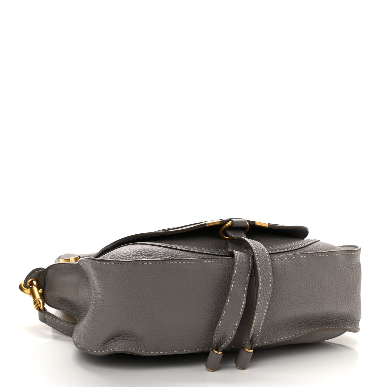 Chloe Calfskin Small Marcie Satchel Cashmere Grey 3 of 8