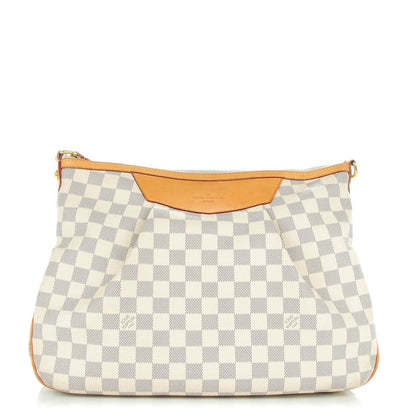 Louis Vuitton Damier Azur Siracusa MM 1 of 7