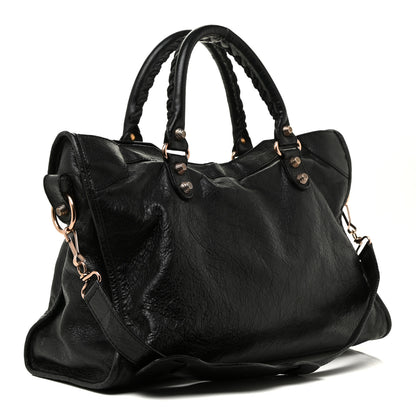 Balenciaga Agneau Giant 12 Rose Gold Hardware City Black 3 of 19