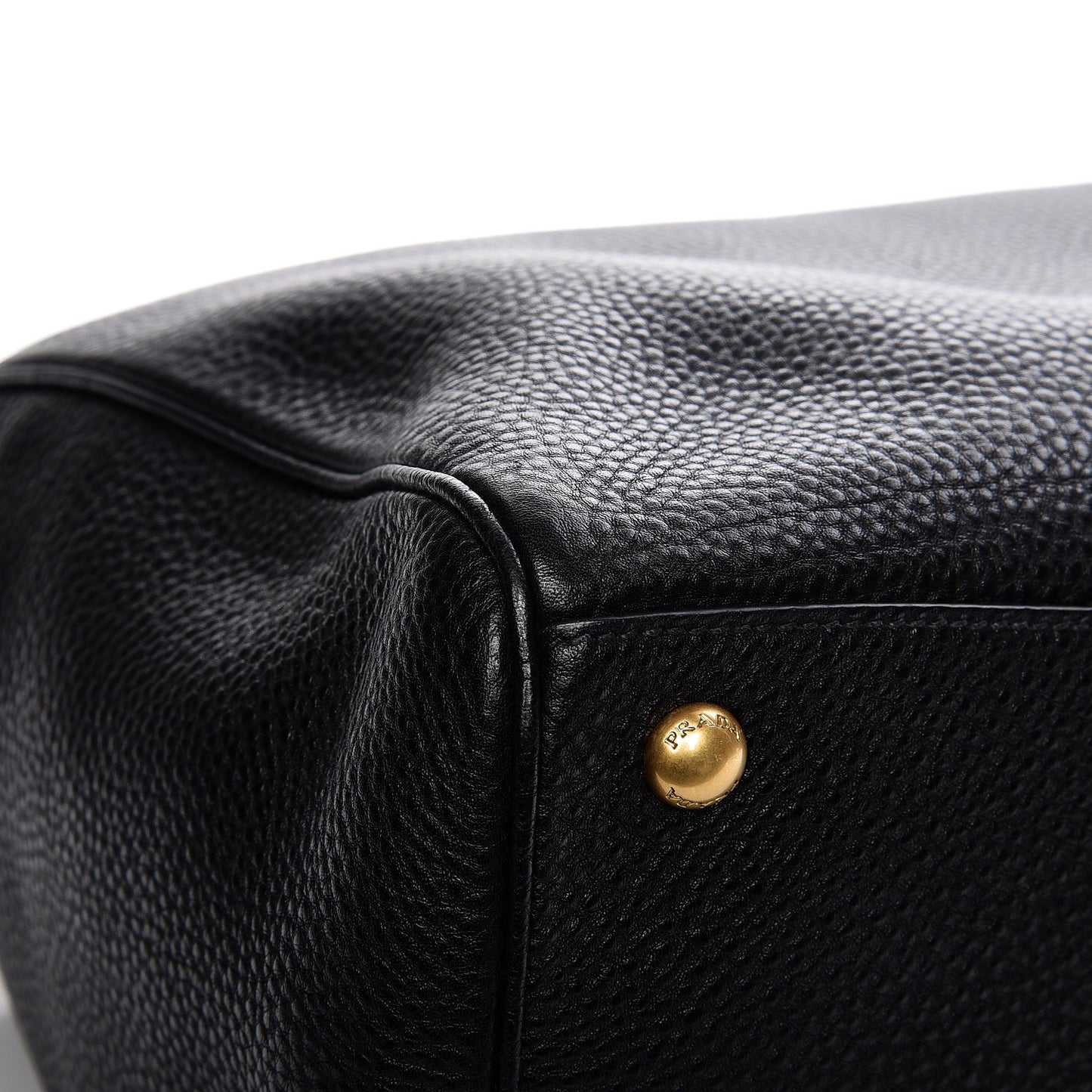 Vitello Daino Tote Nero Black