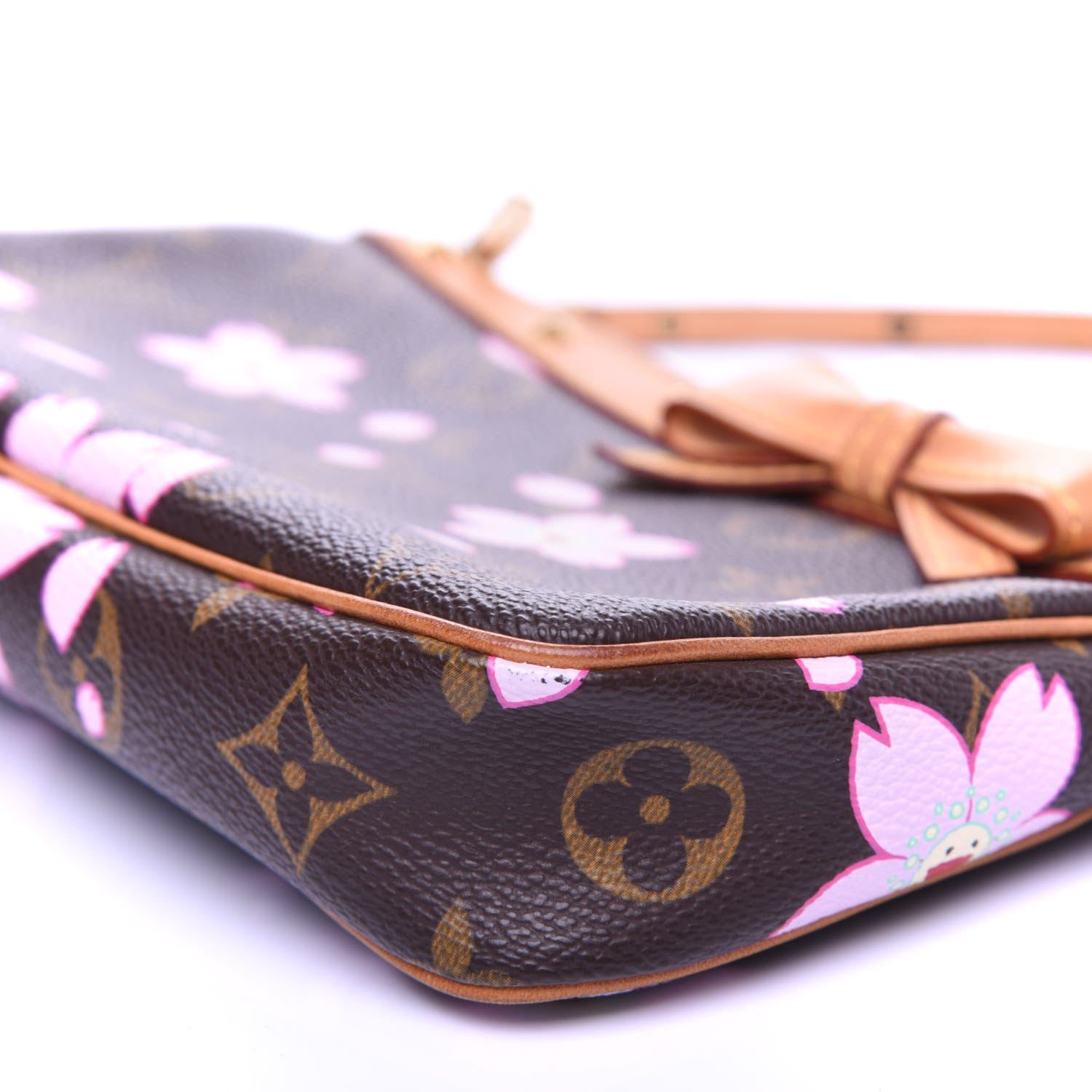 Louis Vuitton Monogram Cherry Blossom Pochette Accessories Brown 7 of 10