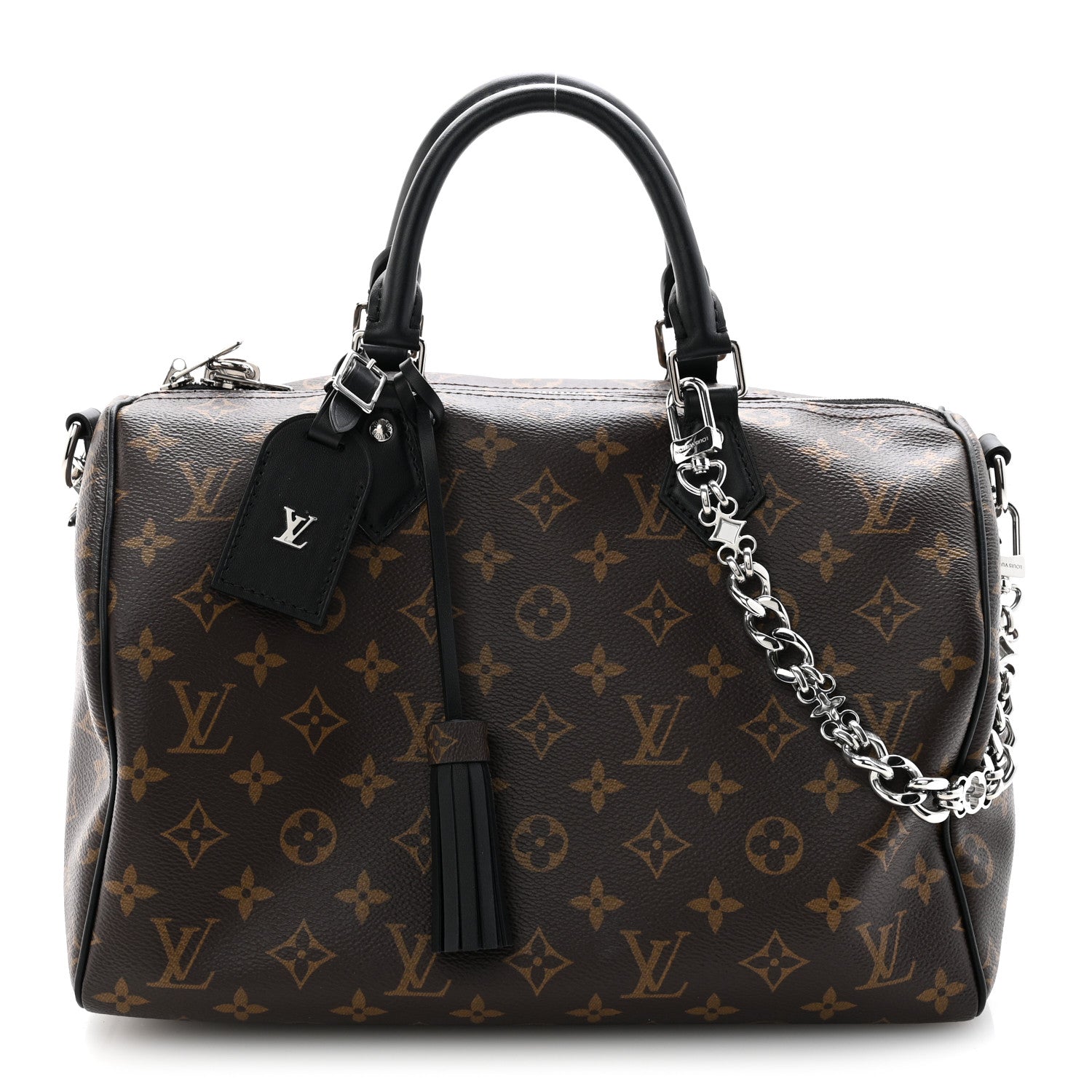 Louis Vuitton Monogram Speedy Soft 30 Dark 1 of 12