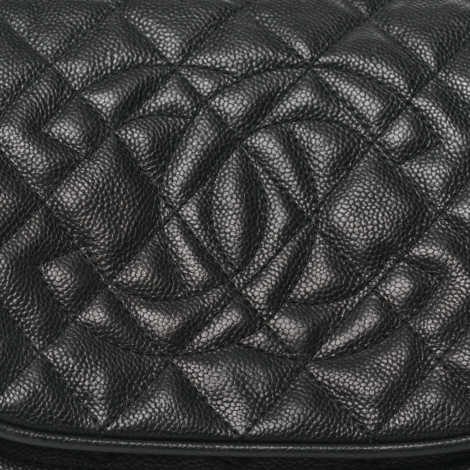 Chanel Caviar Quilted Timeless Accordion Flap Black 8 of 10