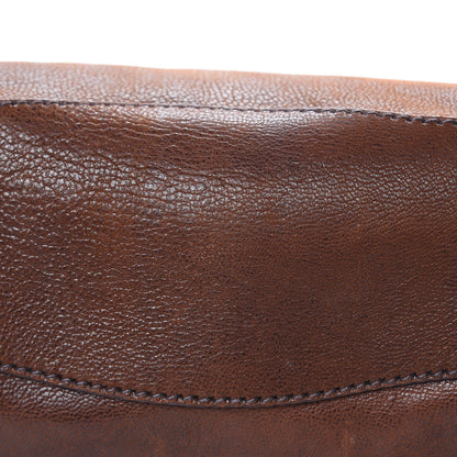 Prada Cervo Antik Easy A Foldover Pushlock Satchel Bruciato 11 of 15