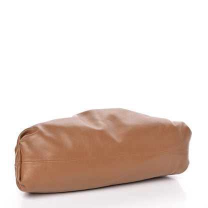 Bottega Veneta Smooth Butter Calf The Pouch Oversized Clutch Cammello 4 of 7
