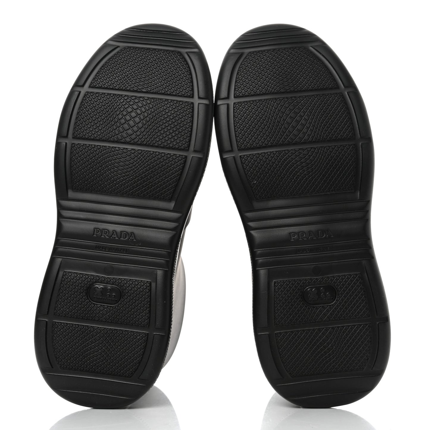 Soft Mellow Rubber Triangle Logo Embossed Womens 25mm Booties 39 Black