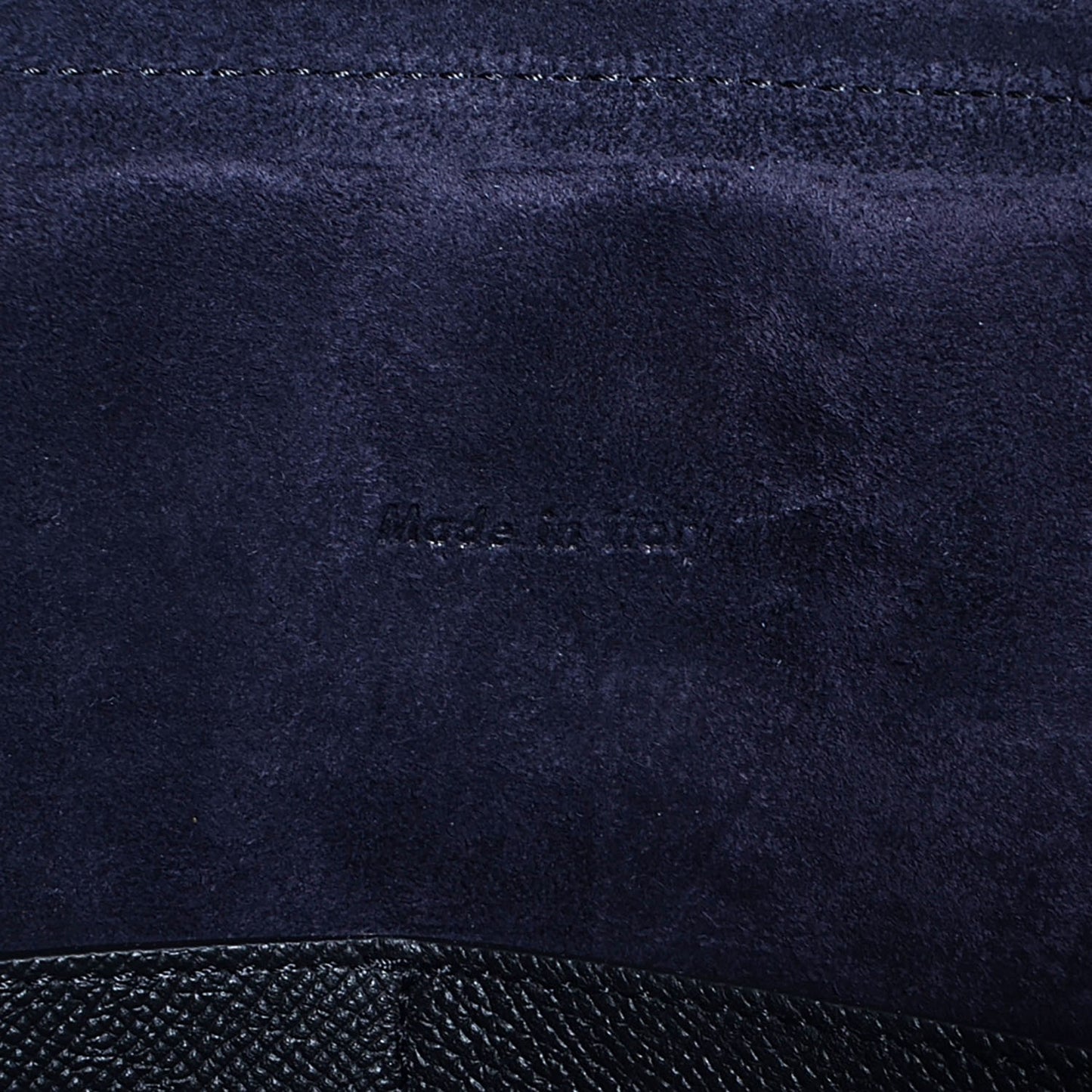 Grained Calfskin Mini Belt Bag Black