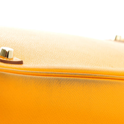 Hermes Epsom Candy Birkin 35 Jaune D'Or Feu 24 of 26