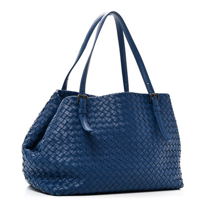 Bottega Veneta Nappa Intrecciato Medium Cesta Tote Cobalt 3 of 9