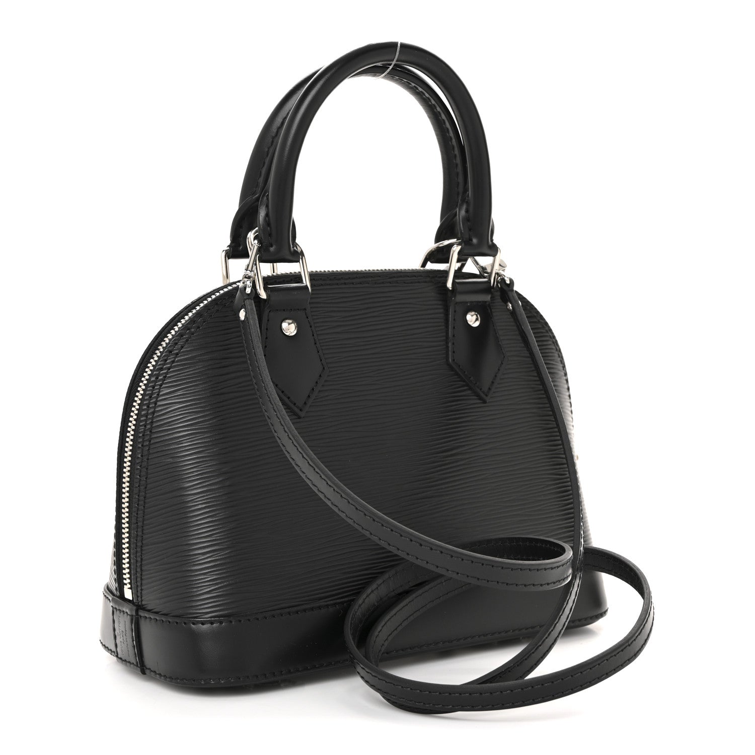 Louis Vuitton Epi Alma BB Black 3 of 11