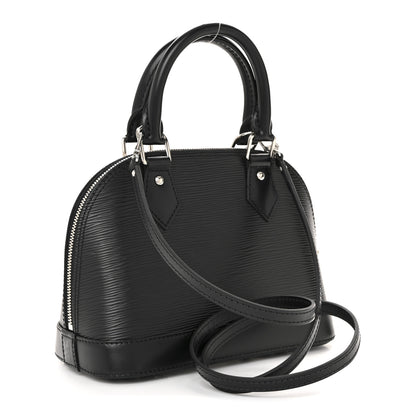 Louis Vuitton Epi Alma BB Black 3 of 11