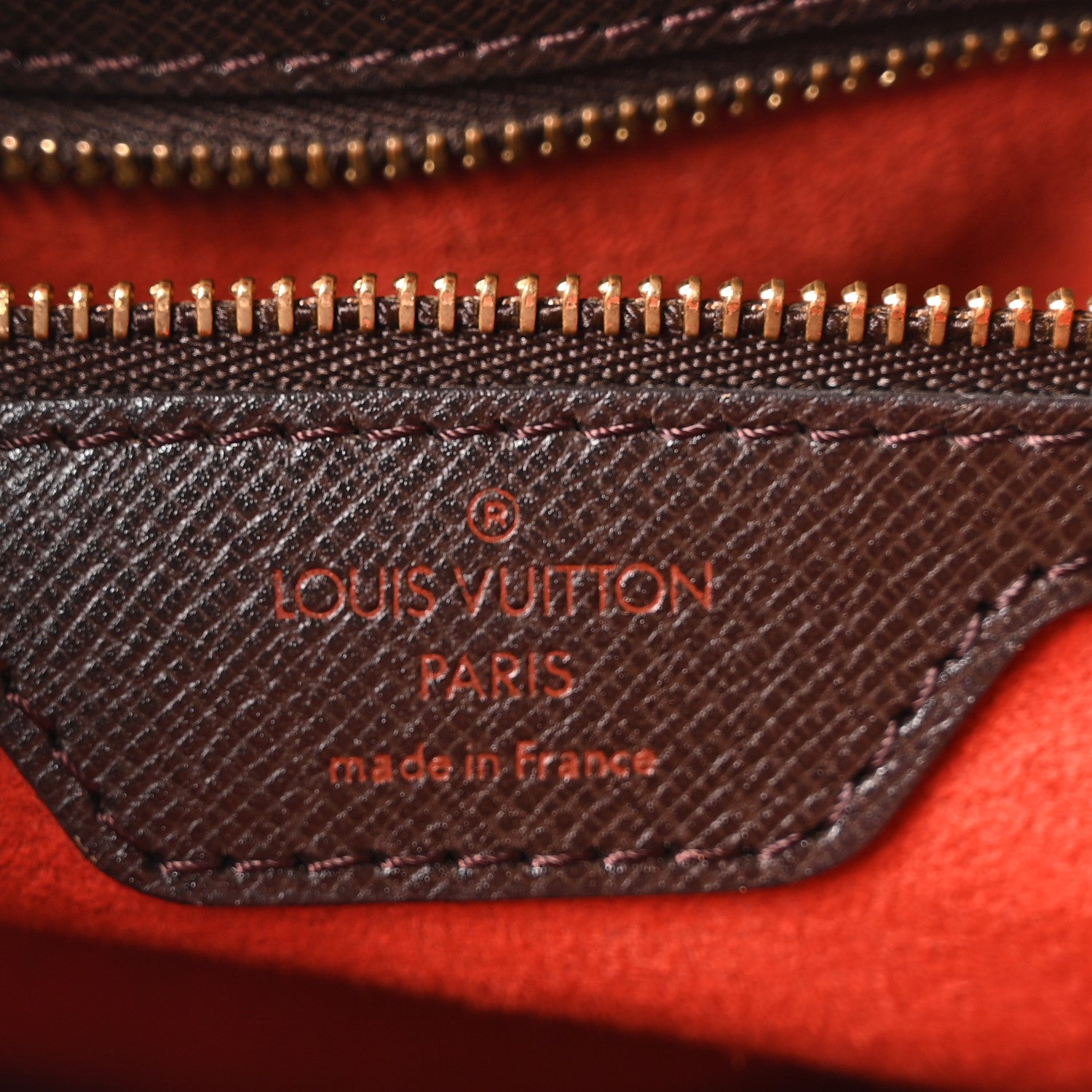 Louis Vuitton Damier Ebene Triana 6 of 9
