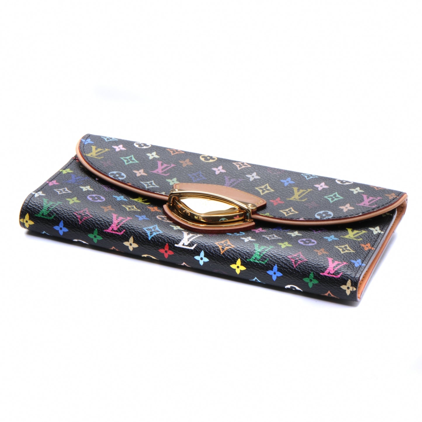 Monogram Multicolor Eugenie Wallet Black