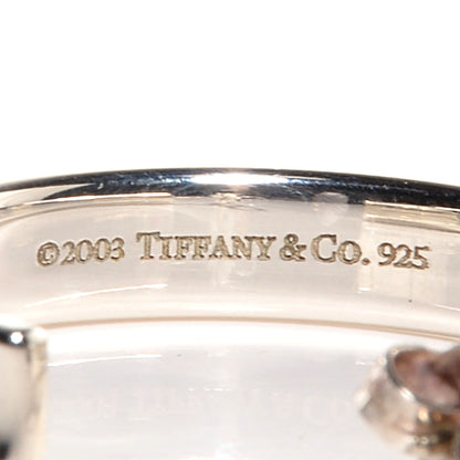 Tiffany Sterling Silver Medium 1837 Hoop Earrings 4 of 6