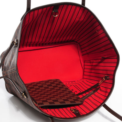 Louis Vuitton Damier Ebene Neo Neverfull MM 5 of 9