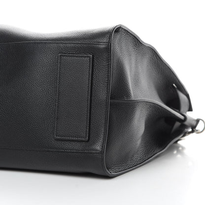 Saint Laurent Grained Calfskin 48H Sac De Jour Duffle Black 10 of 10